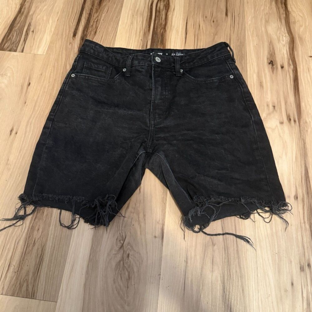 O.G. Straight Black Old Navy Shorts, Size 10